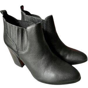 Kelsi Dagger Brooklyn Stretch Gore Ankle Boots - Black - 10